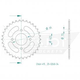ESJOT Kettenrad 34 Z
