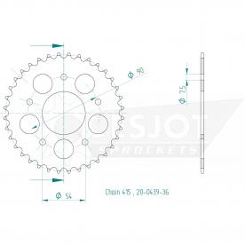 ESJOT Kettenrad 36 Z