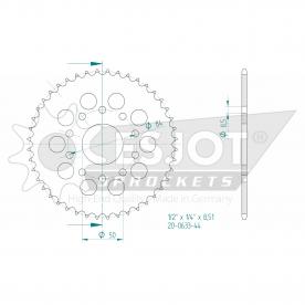 ESJOT Kettenrad 44 Z