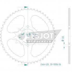 ESJOT Kettenrad 56 Z