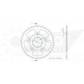 ESJOT Sprocket steel 41 Z