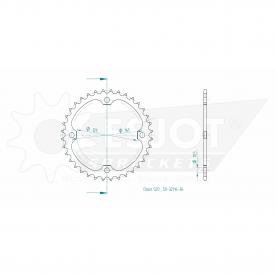 ESJOT Kettenrad 36 Z