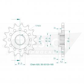 ESJOT Sportritzel 15 Z