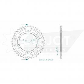 ESJOT  Sprocket 38 Z