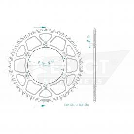ESJOT  Alu-Sprocket 51 Z