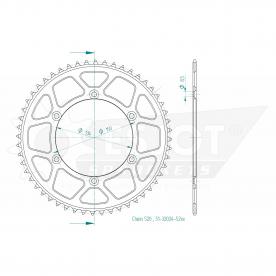 ESJOT  Alu-Sprocket 52 Z