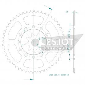 ESJOT  Alu-Sprocket 52 Z