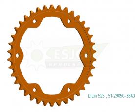 ESJOT  Alu-pignon de chaîne AO Z