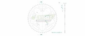 ESJOT Pignon en acier 47 Z
