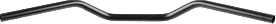 TRW guidon en acier noir MCL126SS