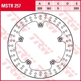 TRW Bremsscheibe mit vernieteten Hülsen MSTR257