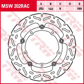 TRW brake disc floating MSW202RAC