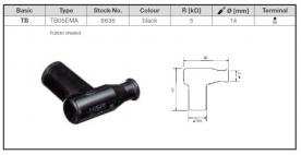 NGK Iridium spark plug connector TB05EMA