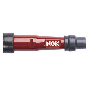 NGK spark plug connector SB05F red