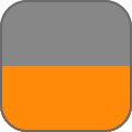 grau / orange