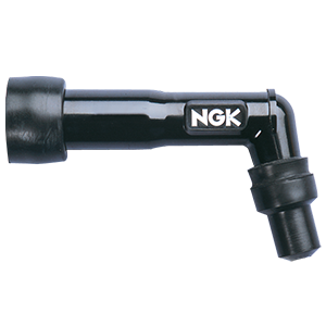 NGK spark plug connector XB05FP black