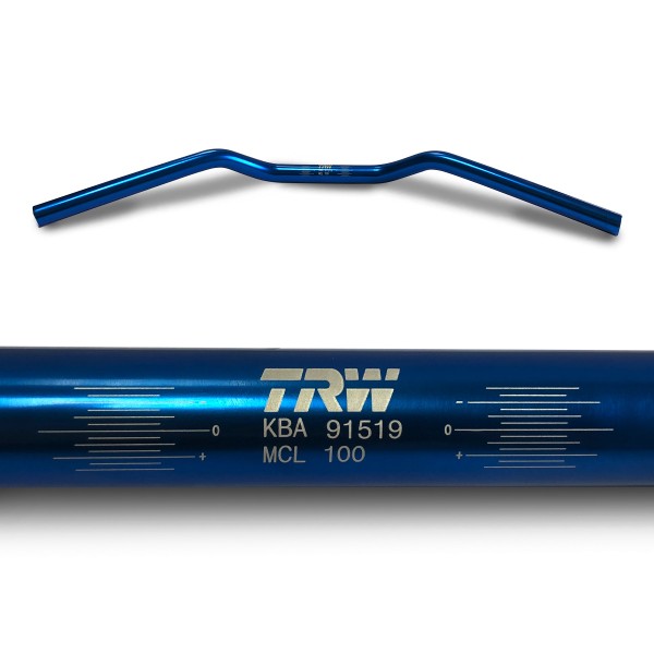 TRW Superbike-handlebar aluminium blue MCL100B