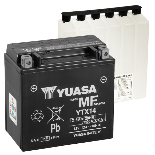 Yuasa YTX14-BS 12V/12A