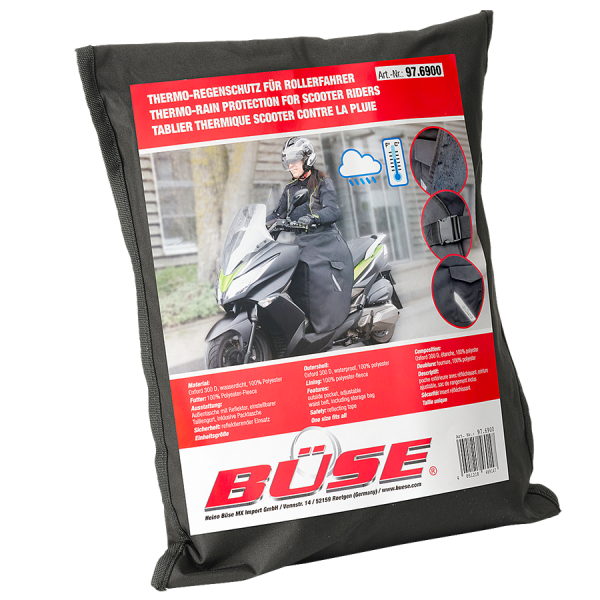 BÜSE thermal rain protection scooter riders