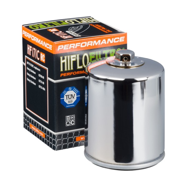 Hiflo Ölfilter HF171CRC Harley chrom