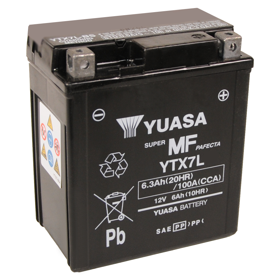 Yuasa YTX7L-BS WC Wartungsfreie Batterie 