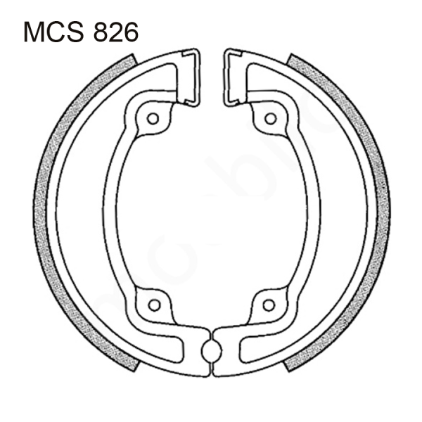 TRW mâchoires de frein MCS826
