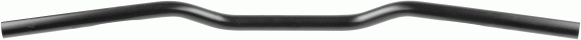 TRW steel handlebar black cable duct MCL125SKK